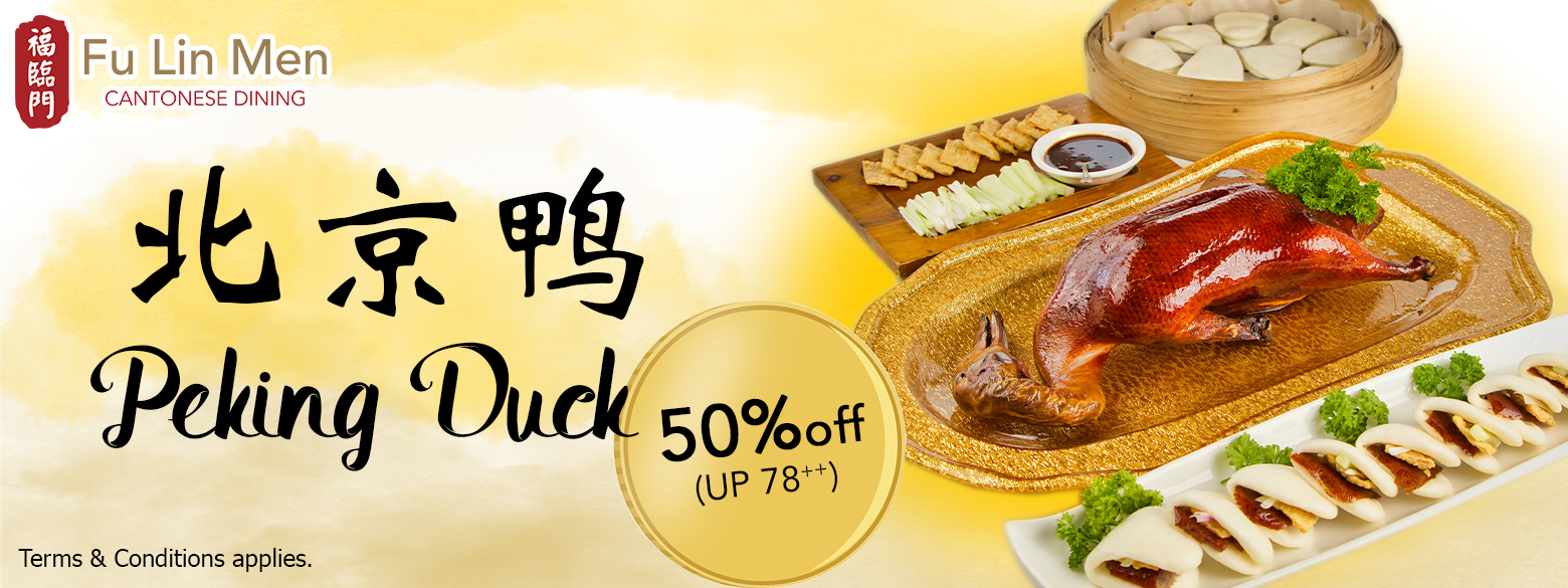 Peking Duck 50% off