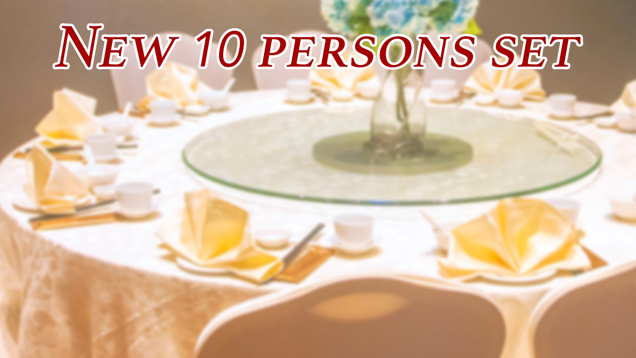 <B>New 10 Persons Set</B> <B>New 10 Persons Set</B>